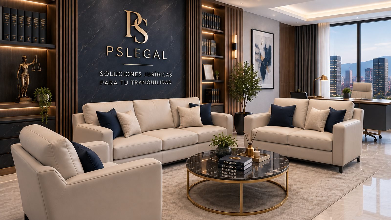Recepción del estudio jurídico PSLEGAL